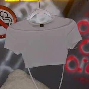 SMALL,white tee